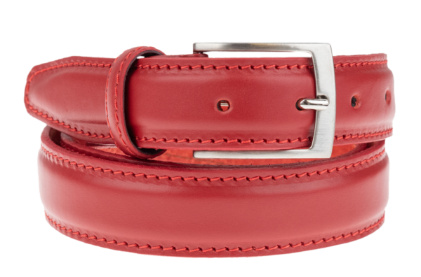 NovaKabelka.cz Cintura 5580 (3cm) Barva pásku: červená