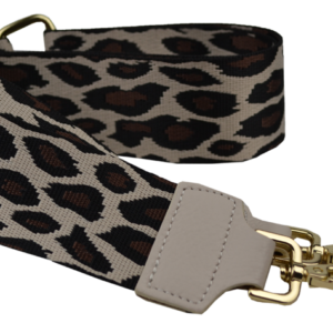 NovaKabelka.cz Látkový přídavný popruh leopardo secondo