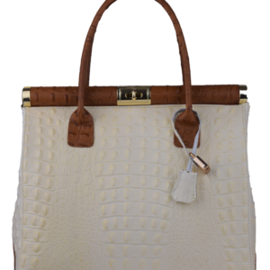 NovaKabelka.cz Laureta Beige Camel Cocco