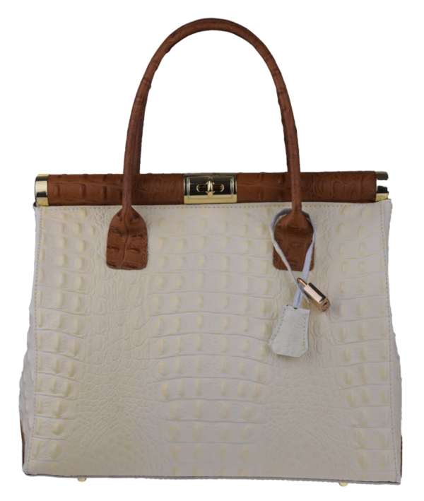 NovaKabelka.cz Laureta Beige Camel Cocco