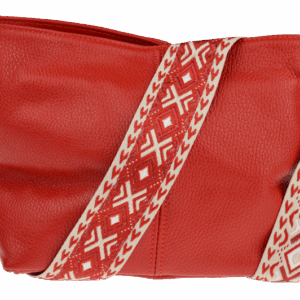 NovaKabelka.cz Batilda Rosso s přídavným popruhem X