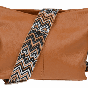 NovaKabelka.cz Batilda Camel Scura s přídavným popruhem VI