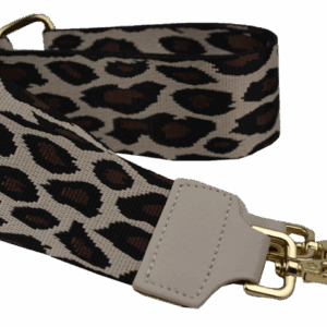 NovaKabelka.cz Látkový přídavný popruh leopardo secondo