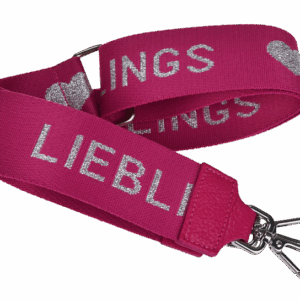 NovaKabelka.cz Látkový přídavný popruh lieblings fuxia