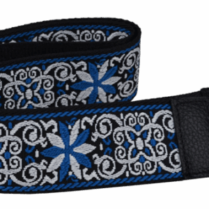 NovaKabelka.cz Látkový přídavný popruh modro-bílý