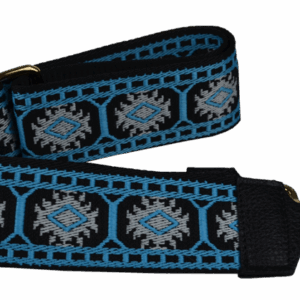 NovaKabelka.cz Látkový přídavný popruh modrý film