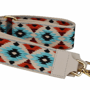 NovaKabelka.cz Látkový přídavný popruh nativo béžový