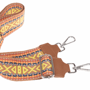 NovaKabelka.cz Látkový přídavný popruh ornamento camel