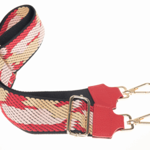 NovaKabelka.cz Látkový přídavný popruh serpente rosso