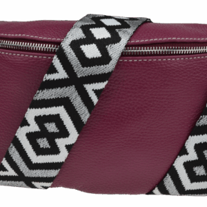 NovaKabelka.cz Reni Grande Bordo s přídavným popruhem IV