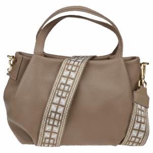 NovaKabelka.cz Tea Taupe s přídavným popruhem III