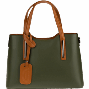 NovaKabelka.cz Isidora Verde Scura Camel Piccola