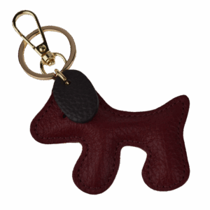 NovaKabelka.cz Klíčenka Cane Bordo Cafe