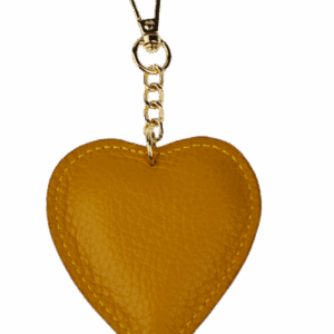 NovaKabelka.cz Klíčenka Cuore Senape