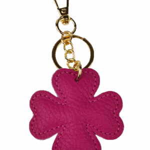 NovaKabelka.cz Klíčenka Quadrifoglia Fuxia