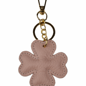 NovaKabelka.cz Klíčenka Quadrifoglia Rosa Chiara