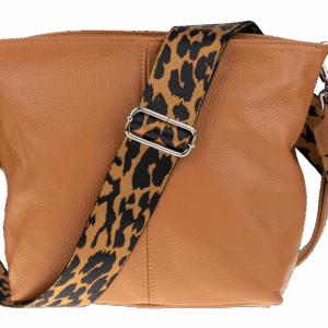 NovaKabelka.cz Prisca Camel s přídavným popruhem