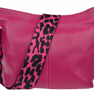 NovaKabelka.cz Prisca Fuxia Scura s přídavným popruhem III