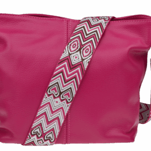 NovaKabelka.cz Prisca Fuxia Scura s přídavným popruhem VIII