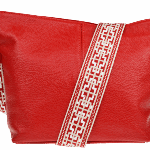 NovaKabelka.cz Prisca Rossa Chiaro s přídavným popruhem III