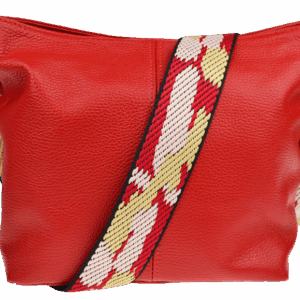 NovaKabelka.cz Prisca Rossa Chiaro s přídavným popruhem V