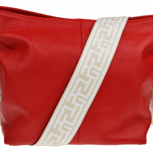 NovaKabelka.cz Prisca Rossa Chiaro s přídavným popruhem VI