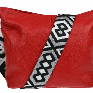 NovaKabelka.cz Prisca Rossa Chiaro s přídavným popruhem VII