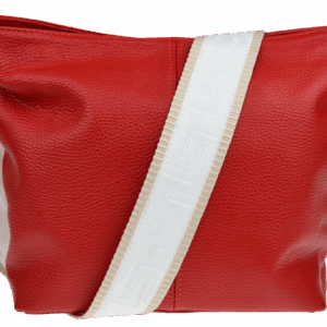 NovaKabelka.cz Prisca Rossa Chiaro s přídavným popruhem VIII