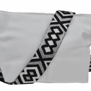 NovaKabelka.cz Batilda Bianca s přídavným popruhem