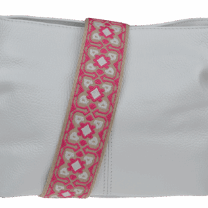 NovaKabelka.cz Batilda Bianca s přídavným popruhem V