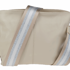 NovaKabelka.cz Batilda Beige Crema s přídavným popruhem IV